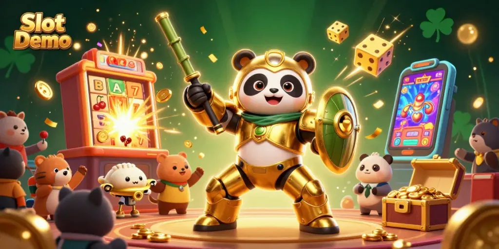 Experience thrilling Slot Demo action with animated characters and exciting gameplay all around