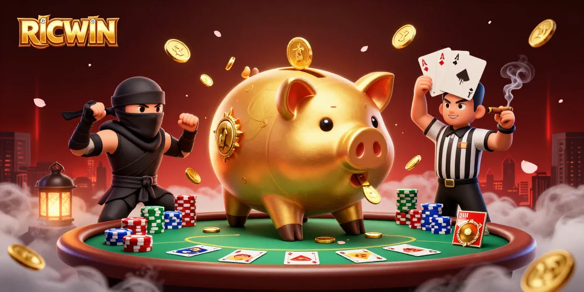 Experience RICWIN with a powerful casino showdown featuring dynamic characters and rich gameplay.