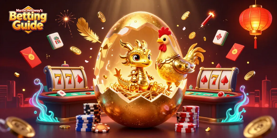 Engage with Martin Holloway’s betting guide in a colorful scene featuring a baby dragon and poker elements.