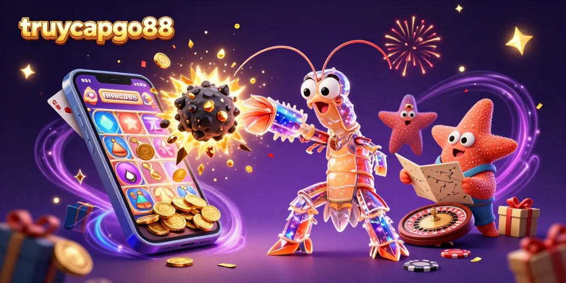 Engage in the thrilling world of truycapgo88 as the galactic samurai battles through a vibrant casino universe filled with slots and treasures.